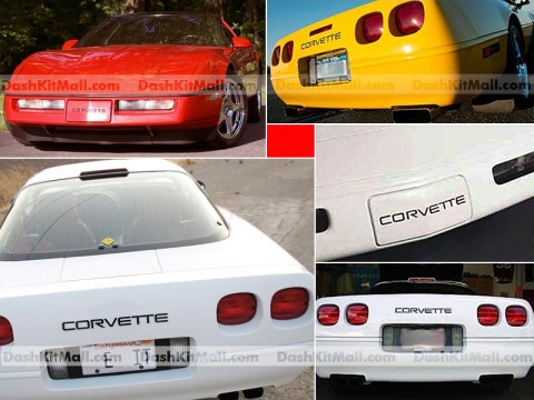 Front & Rear Letters for Corvette C4 1991-1996