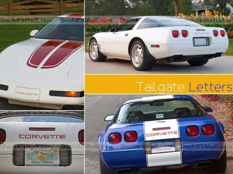 Front & Rear Letters for Corvette C4 1991-1996