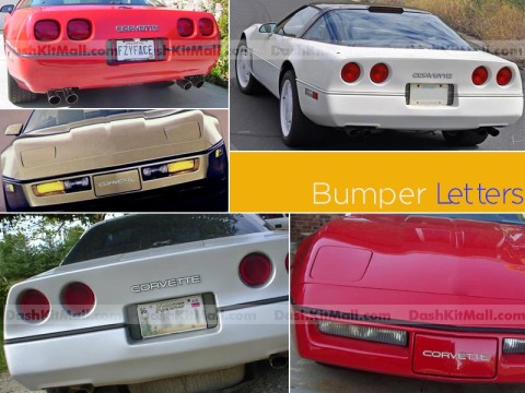Front & Rear Letters for Corvette C4 1984-1990