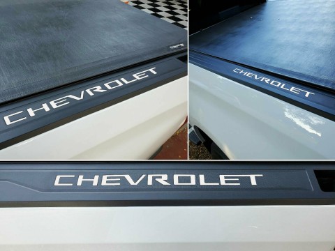 Bed Rail Letters for Silverado 2019-Up