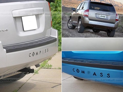 Rear Bumper Letters for Compass