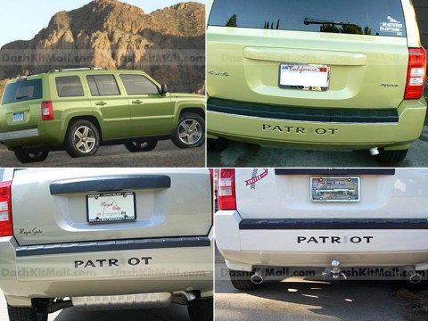 Rear Bumper Letters for Patriot