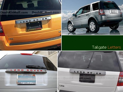Rear Bumper Letters for Freelander 2 / LR2 
