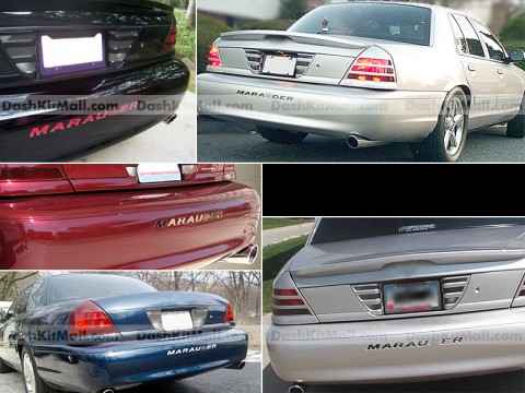 Rear Letters for Marauder 2000-2004 