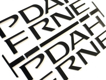 Lower Side Doors Letters for Pathfinder 2022-UP (2 sets)