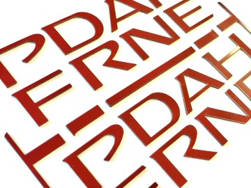Lower Side Doors Letters for Pathfinder 2022-UP (2 sets)