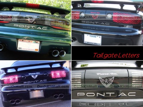 Rear Letters for Firebird / Trans AM 1993-2002