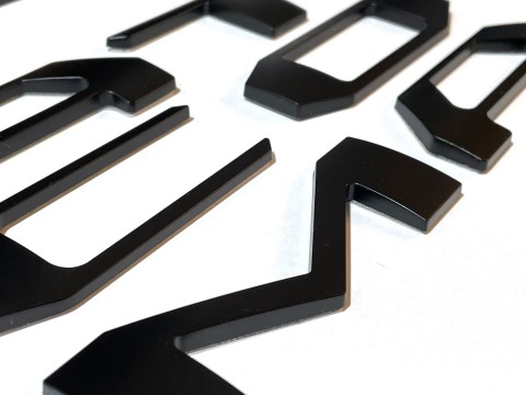 3D Raised Rear Letters for Tacoma 2016-2021
