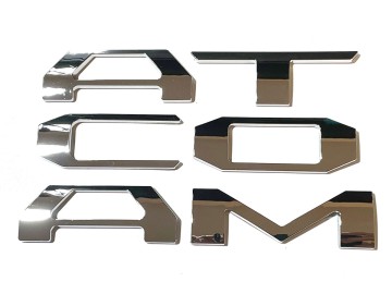 3D Raised Rear Letters for Tacoma 2016-2021