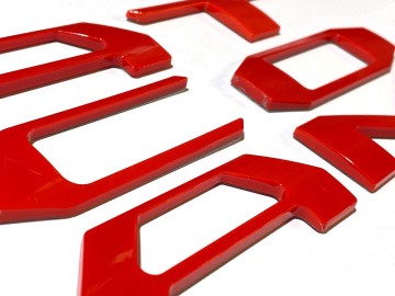 3D Raised Rear Letters for Tacoma 2016-2021