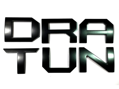 3D Raised Rear Letters for Tundra 2014-2021