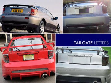 Rear Letters Compatible with Celica
