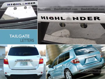 Rear Letters Compatible with Highlander