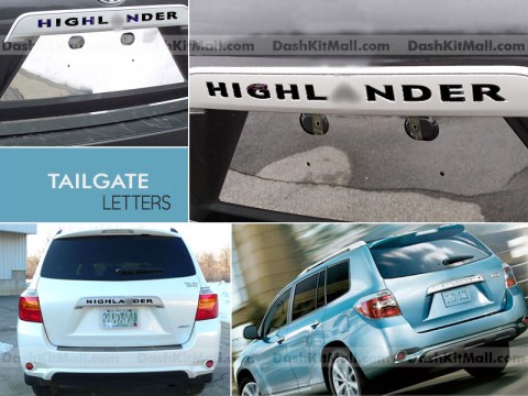 Rear Letters for Highlander