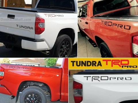 Side Bed Letters (2 sets) Compatible with Tundra TRD PRO 2014-2021
