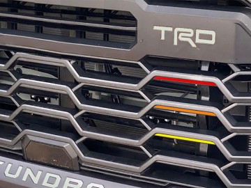 Front TRD Letters for Tundra 2022-UP