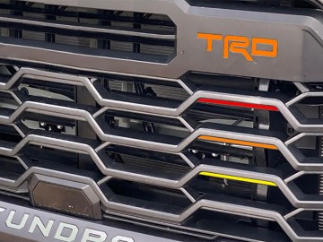 Front TRD Letters for Tundra 2022-UP