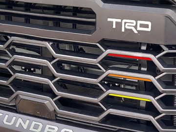 Front TRD Letters for Tundra 2022-UP