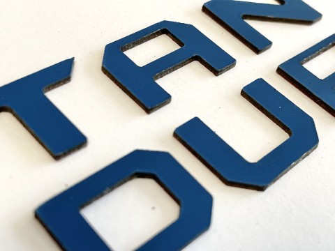 Dashboard Letters for Tundra 2022-UP