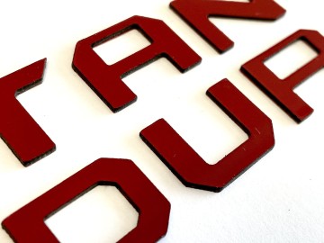 Dashboard Letters for Tundra 2022-UP