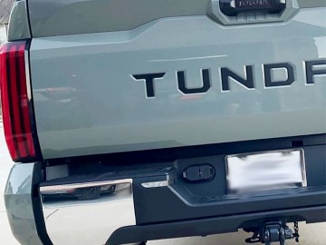 Tailgate Letters for Tundra 2022-Up