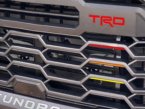 Front Grille Heritage Stripes for Tundra 2022-UP